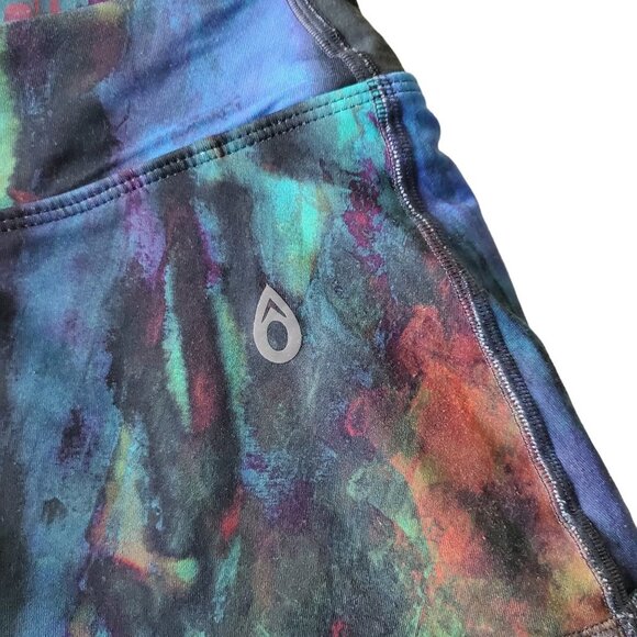 Dona Jofit Colorful Paint Abstract Golf Tennis Tiered Skort - Picture 5 of 16